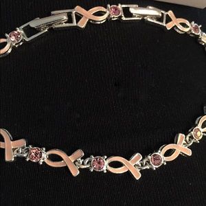 Breast Cancer Crusade Tennis Bracelet